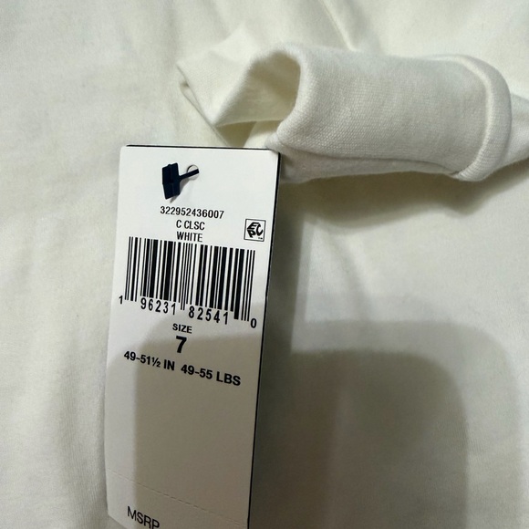 Polo by Ralph Lauren Kid’s Off-White Zip-Up Sweater nwt - Picture 5 of 7